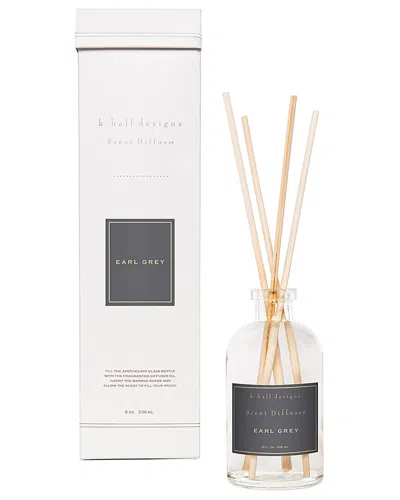 K. Hall Designs Earl Grey Diffuser Kit In Clear