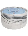 K. Hall Designs Egyptian Jasmine Marble Candle In Multi