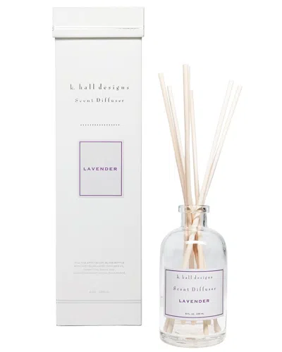 K. Hall Designs Lavender Diffuser Kit In Clear