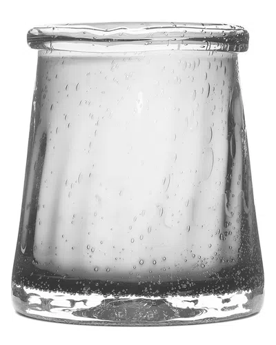 K. Hall Studio Candle Collection K. Hall Designs Large Citronella + Lavender Bubble Glass Candle In Clear