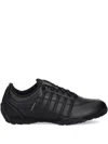 K-swiss Arvee Leather Sneakers In Black