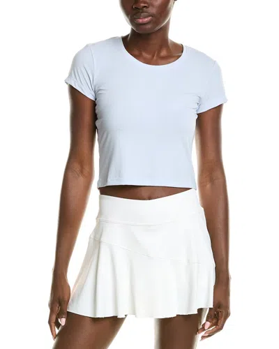 K-swiss Cut Above Crop Top In Blue