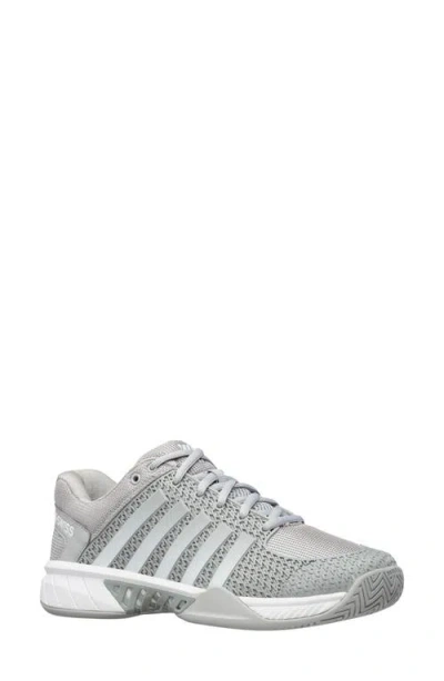 K-swiss Express Light Pickle Ball Running Shoe In Highrise/white