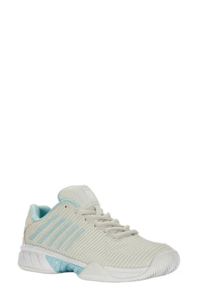 K-swiss Hypercourt Express 2 Tennis Shoe In Gray/wht/bluglw