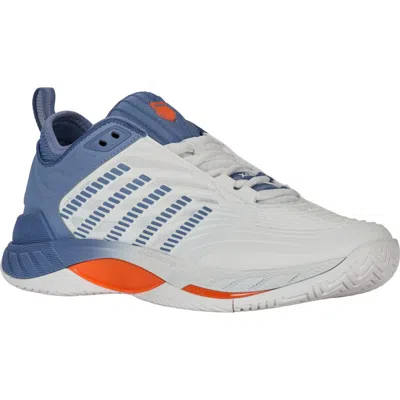 K-swiss Hypercourt Supreme 2 Tennis Shoe In White/infinity/scribs