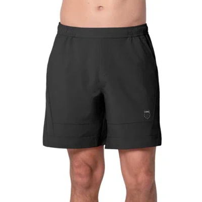 K-swiss Kswiss Ripstop 7 Inch Mens Tennis Shorts In Blue