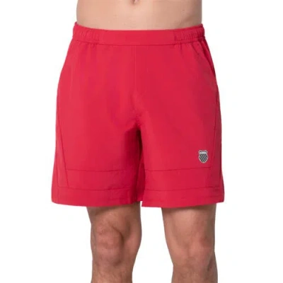 K-swiss Kswiss Ripstop 7 Inch Mens Tennis Shorts In Multi