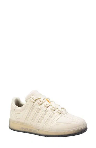 K-swiss Mclaren X Classic Vn Stc Sneaker In Antq Wh/steel Gry