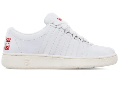 Pre-owned K-swiss Men's Kswiss Classic 2000 Boyz N The Hood Heritage Sneakers In White