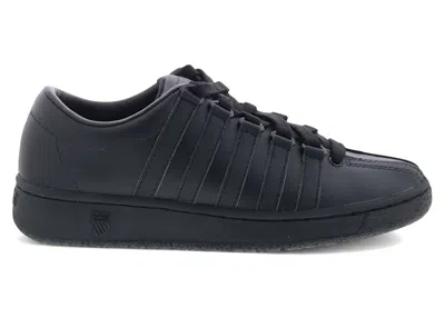 Pre-owned K-swiss Men's Kswiss Classic 2000 Triple Sneakers In Black