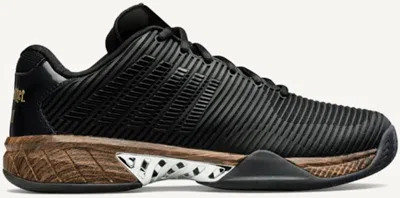 Pre-owned K-swiss Men's Kswiss Hypecourt Express 2 Harry Potter Firebolt Sneakers In Black/gold