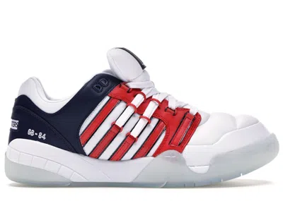 Pre-owned K-swiss Men's Kswiss Si18 International Stay Puft Sneakers In Slimer Green/ghostbusters