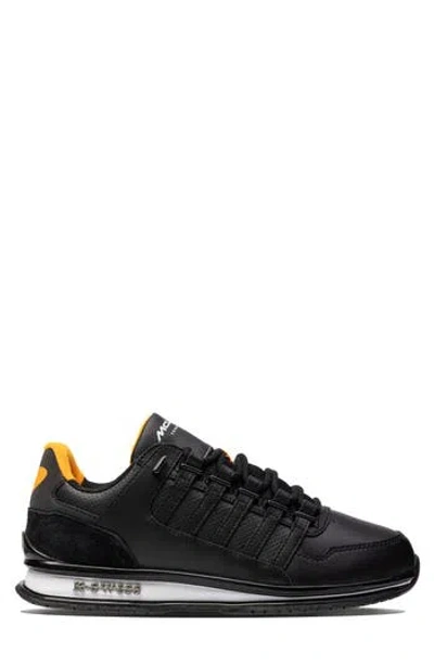 K-swiss Rinzler Gt X Mclaren Sneaker In Black/papaya