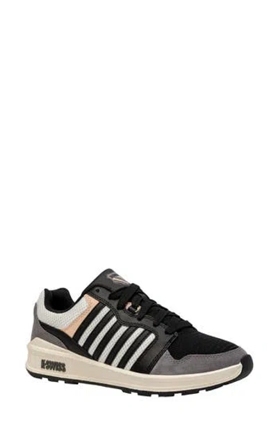 K-swiss Rival Trainer Sneaker In Black/blanc/smoked Pearl