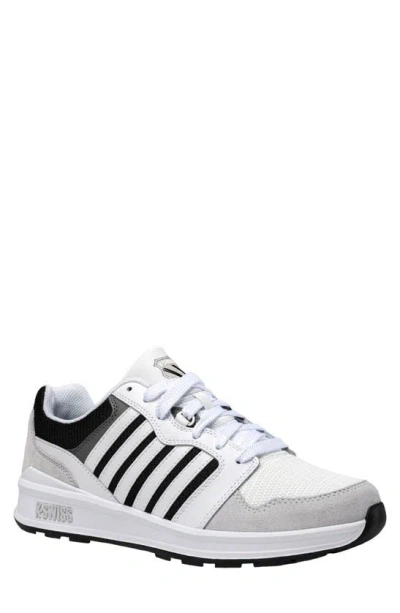 K-swiss Rival Trainer Sneaker In White/ Black/ Lunar Rock