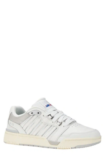 K-swiss Si-18 Rival Sneaker In Blanc Grey White