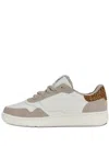 K-swiss Suede-panelled Leopard-print Sneakers In Neutral