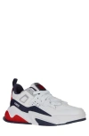 K-swiss Techna Trainer Hybrid Training Shoe In White/navy/red
