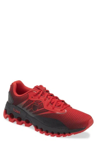 K-swiss Tubes Sport Sneaker In Red/ Black