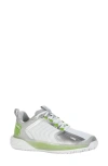 K-swiss Ultrashot 3 Tennis Shoe In White/grey/silver/lime