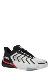 K-swiss Ultrashot 4 Tennis Shoe In White/black/mars Red