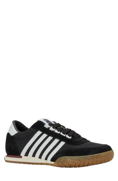 K-swiss Vintage Trainer Low Top Sneaker In Black