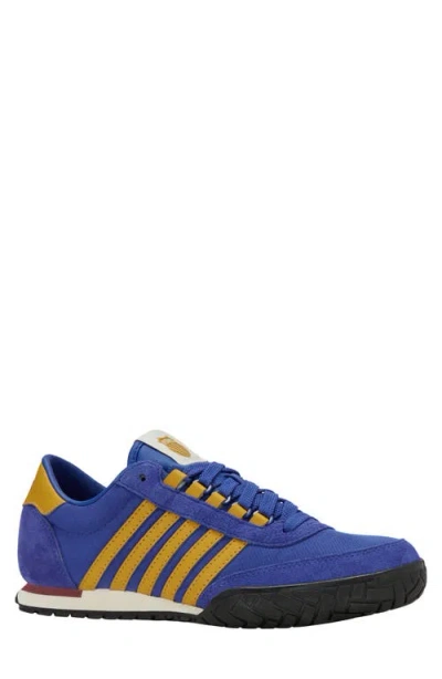 K-swiss Vintage Trainer Low Top Sneaker In Blue