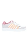K-swiss K Swiss Woman Sneakers Grey Size 9 Soft Leather In Grey