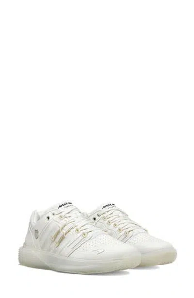 K-swiss X Mclaren Si-18 Ultrashot Sneaker In Snow White/white