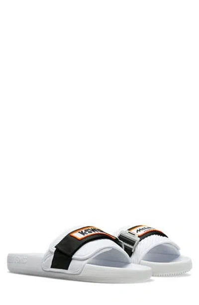 K-swiss X Mclaren Slide Sandal In White/black