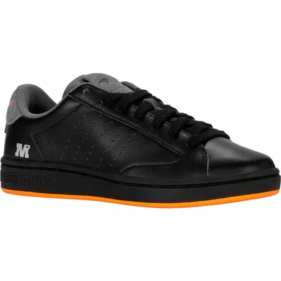 K-swiss X Mclarens Lozan Klub Sneaker In Black/anthracite/papaya