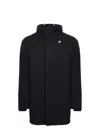 K-way 3-layer Nylon Jacket In Black