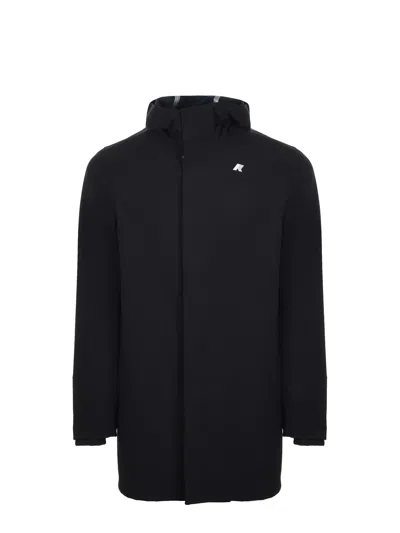 K-way 3-layer Nylon Jacket In Black
