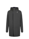 K-way 3-layer Nylon Jacket In Black