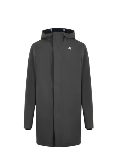 K-way 3-layer Nylon Jacket In Black