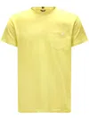 K-way Sigur Man T-shirt Yellow Size S Cotton