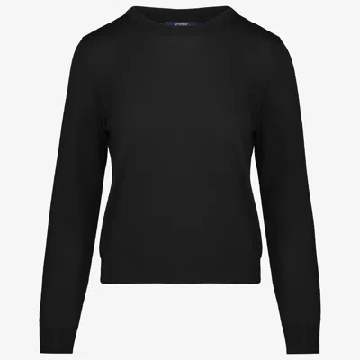 K-way Abbi Merino In Black
