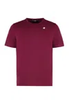 K-WAY K-WAY ADAME COTTON CREW-NECK T-SHIRT