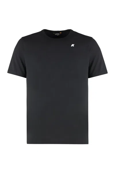 K-WAY ADAME COTTON CREW-NECK T-SHIRT