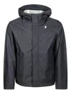 K-way Adjustable-hood Jacket In Gray