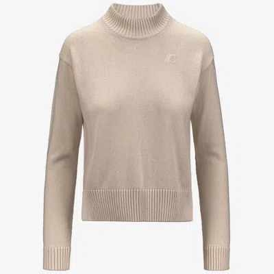K-way Agata Cotton Cashmere In Neutral
