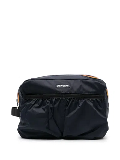 K-way Albas Ripstop Wash Bag In Black
