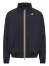 K-way K Way Jack Stretch Hooded Jacket In Blue