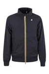 K-way Blouson Le Vrai Claude 4.0 In Blue