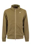 K-way K Way Amaury Stretch Waterproof Jacket In Brown