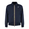 K-way Amaury Stretch Nylon Jersey In Blue