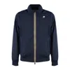 K-way K Way Amaury Stretch Waterproof Jacket In Blue