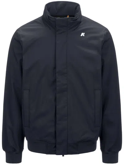 K-way Amaury Twill Marmot Clothing In Blue