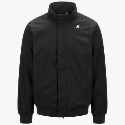 K-way Amaury Twill Marmotta In Black
