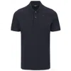 K-way Amedee Pique Polo Shirt In Black